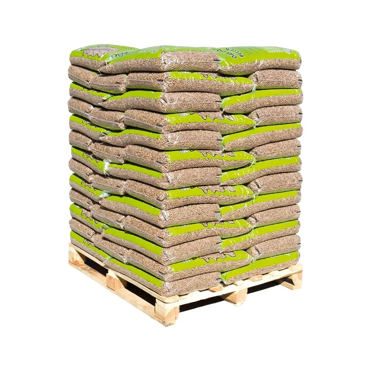 Hartholzpellets Palette