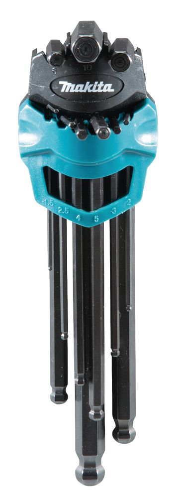 Makita B-65894 Innensechskantschlüssel-Set 9-tlg.